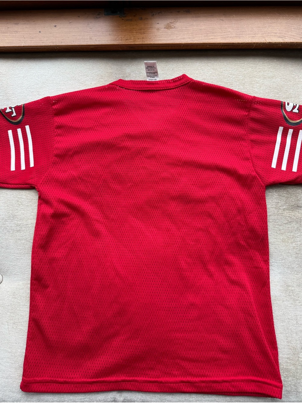 San Francisco 49ers Kids Boys M Medium football Costume: Jersey, Helmet, pads - Picture 5 of 7